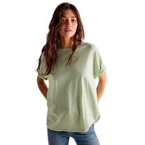 Free People Nina Tee Sea Mint|Size XS
